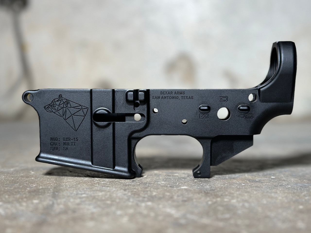 DB15 Stripped Lower Receiver